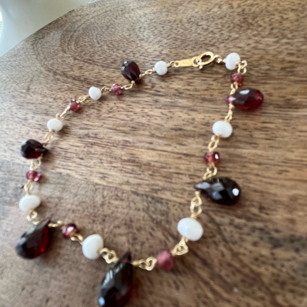 ❣️Garnets & Pearls❣️ - Picture 3 of 5